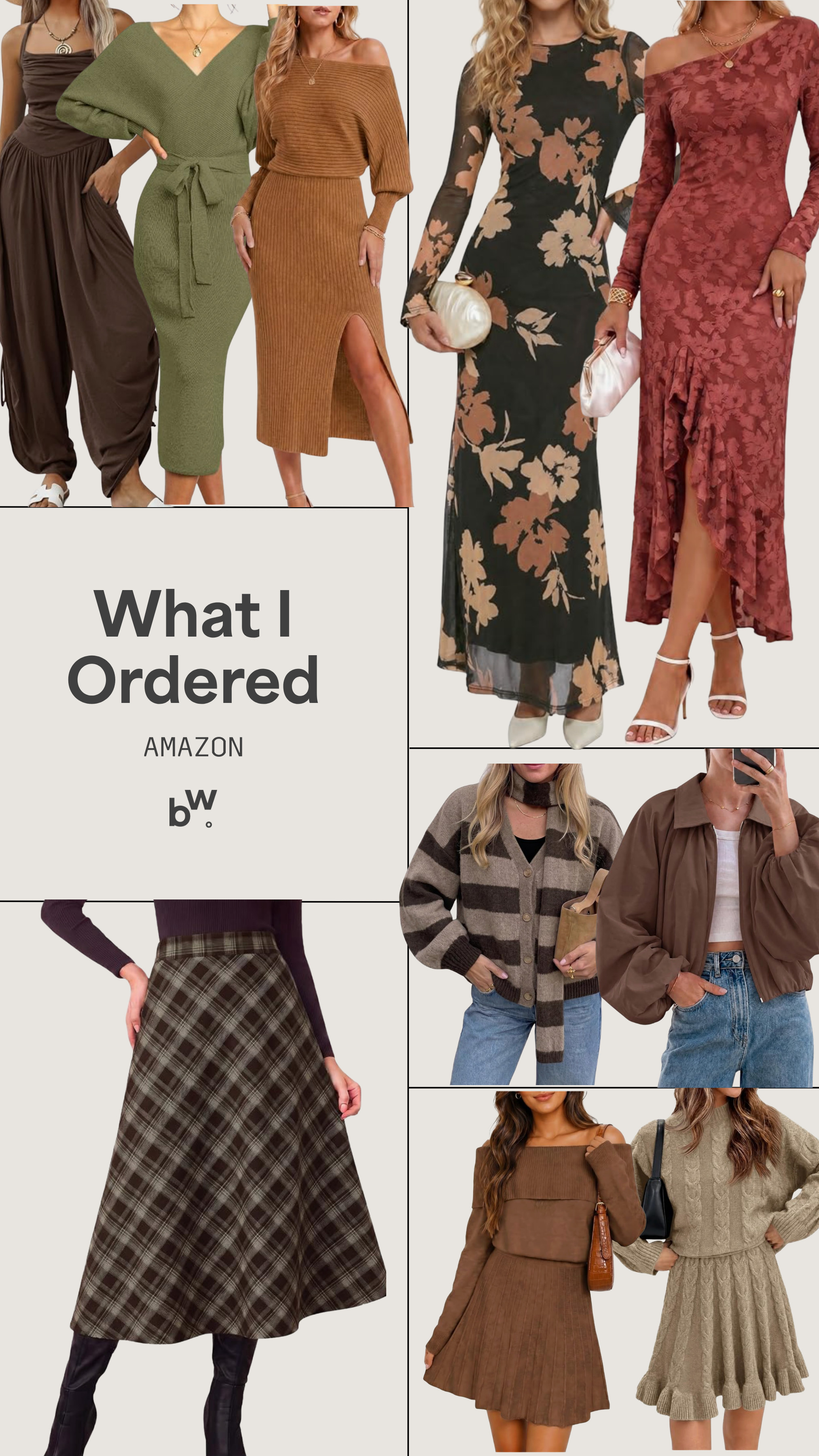 My latest Amazon order is giving all the fall vibes! And I added in a few fall wedding guest dresses!

amazon fashion, amazon finds, amazon outfit ideas, amazon dresses, fall wedding guess dresses, mid size dresses for fall, affordable fall dresses 

 #LTKootd #LTKSeasonal #LTKMidsize