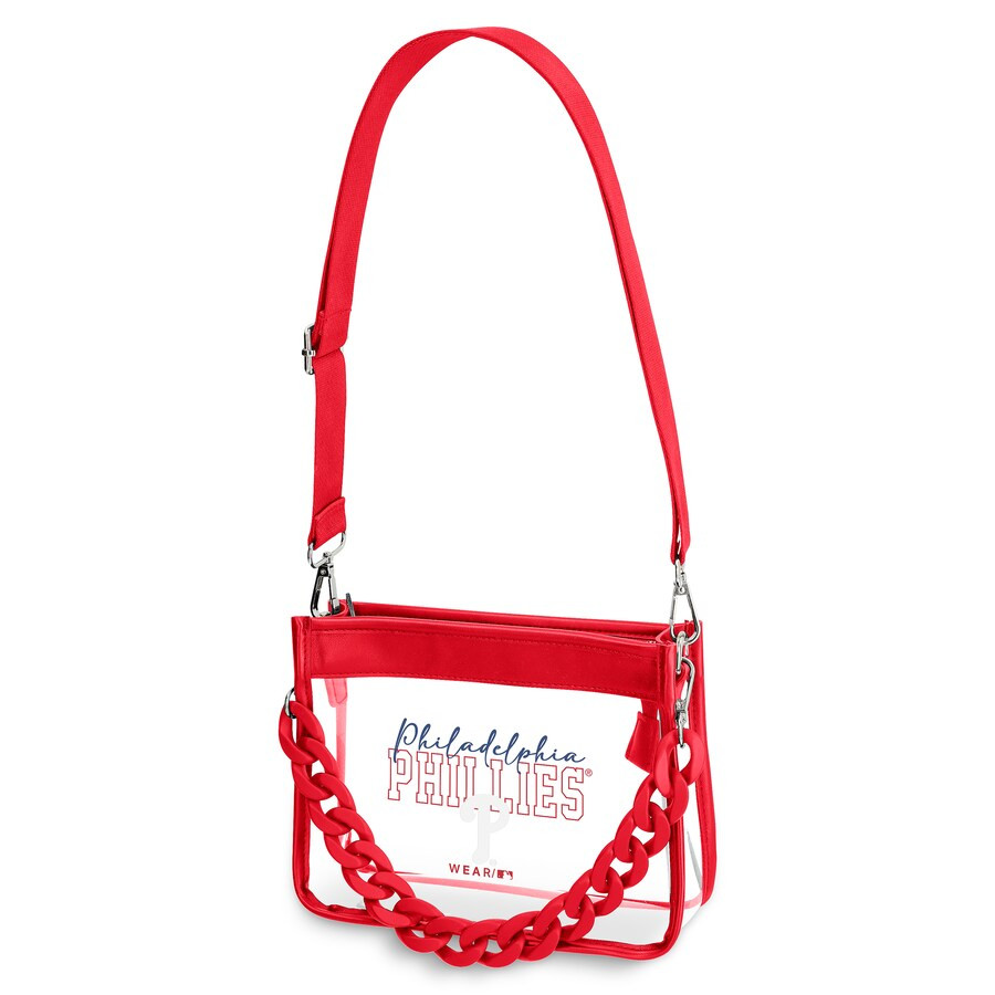 Philadelphia Phillies WEAR by Erin Andrews Plastic Chain Mini Crossbody | Fanatics