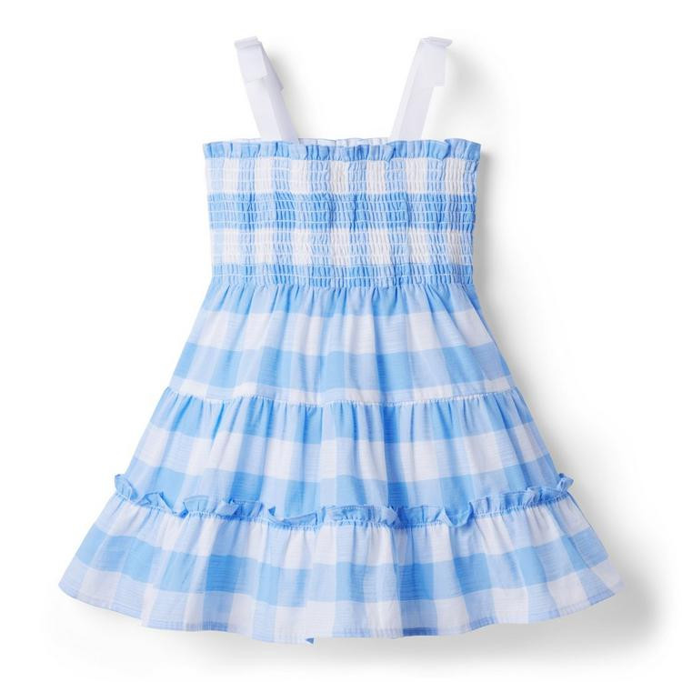 Gingham Smocked Sundress | Janie and Jack