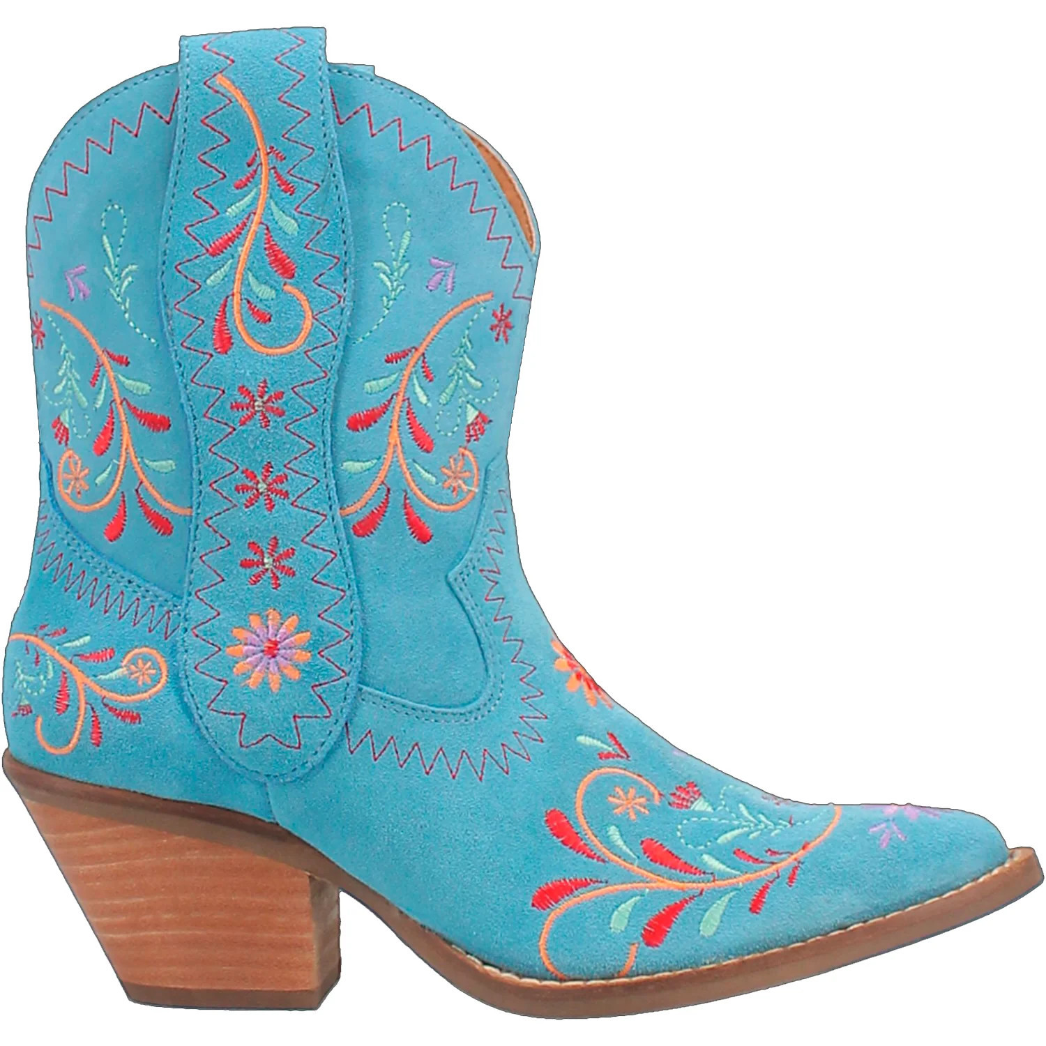 SUGAR BUG LEATHER BOOTIE Blue / 6.5 / M | Dingo1969