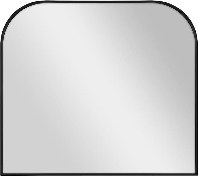 MCS Master & Co. Modern Metal Large Wall Mirror, Minimalist Home Decor Mantle Arch Mirror for Liv... | Amazon (US)