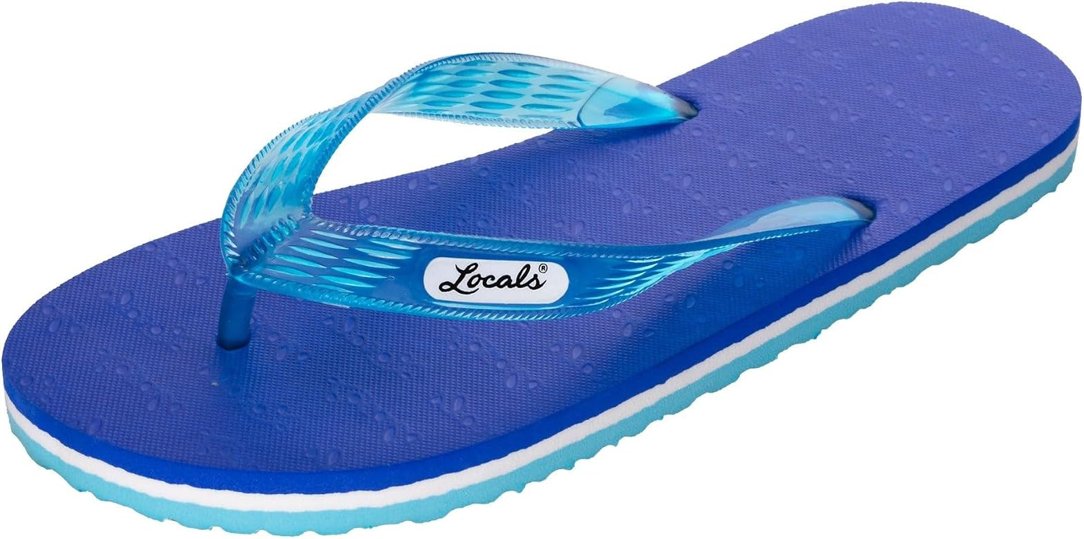 Locals Hawaii Unisex Stripe Flip Flop Collection | Amazon (US)