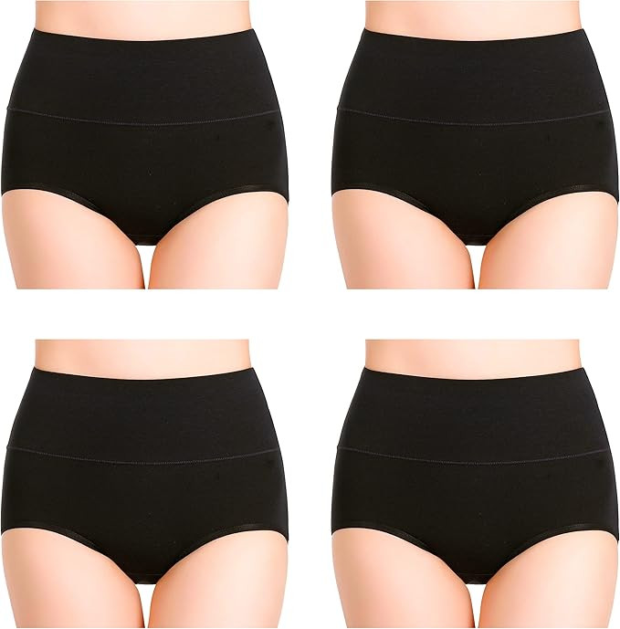 cauniss Cotton Panties High Waisted C Section Recovery Postpartum Soft Full Coverage Underwear fo... | Amazon (US)