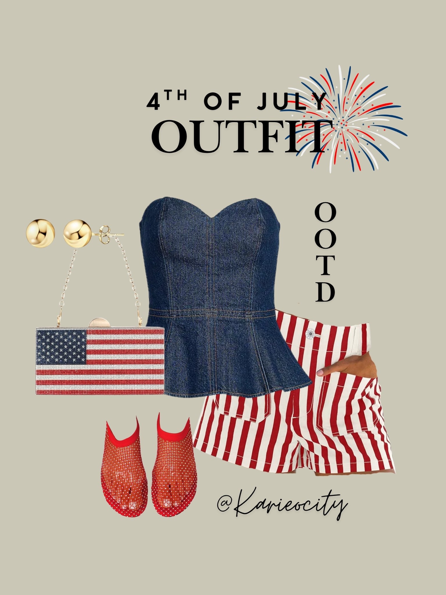 4th of July Outfit and Today’s outfit of the Day!! Happy 4th of July!! Hope everyone enjoys this day and be safe💋

4th of July Outfit// OOTD// Outfit of the Day// Summer Outfit// Summer Fashion

#LTKootd #LTKSeasonal