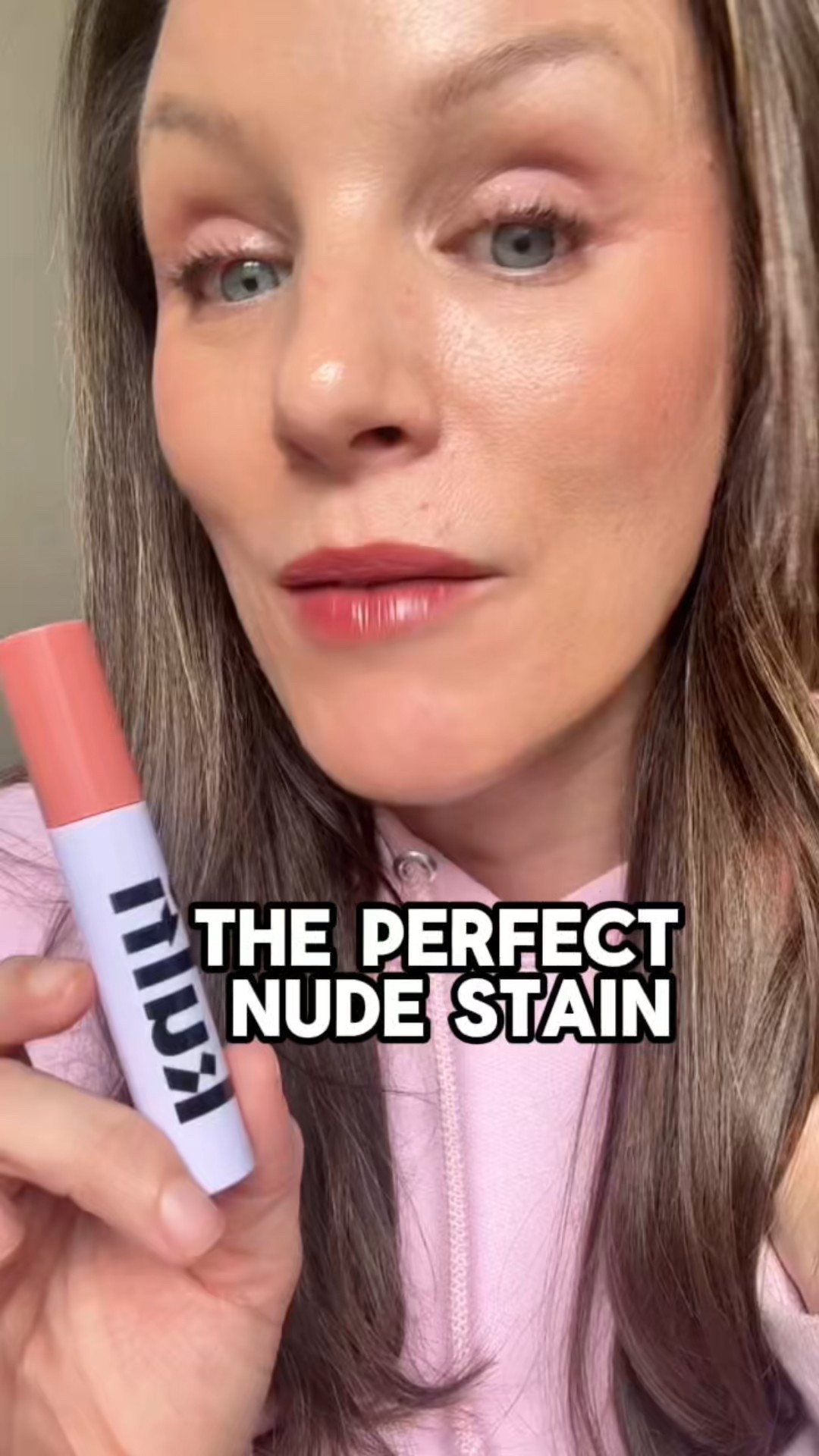 Kulfi Lassi Lips in Sweet is such a pretty nude-rose stain. One silky swipe gives glossy color that sets into a soft matte stain—no dryness, no feathering, just comfy hydration. #kulfibeauty #staininglipoil #lipoil #lipstain 

#LTKBeauty #LTKOver40