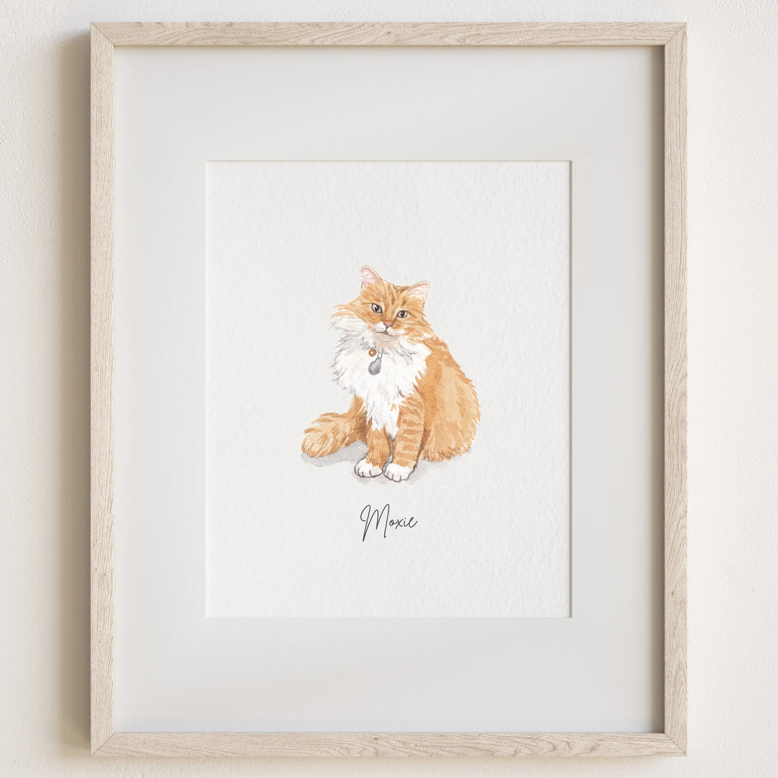 Mini Custom Watercolor Pet Portrait, Cat Portraits From Photos,cat Portraits From Photos, Pet Pai... | Etsy (US)