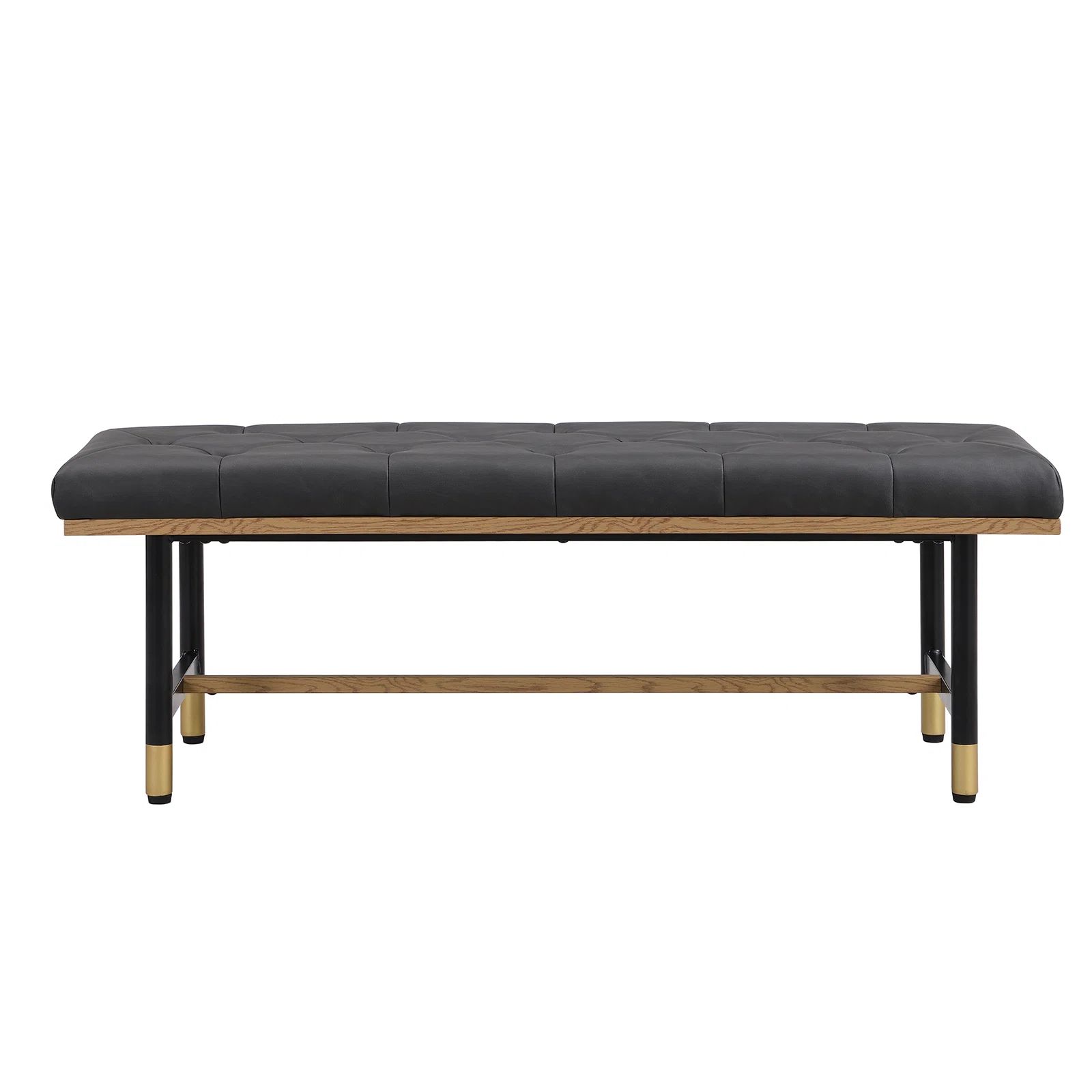 Ebern Designs Makayla Faux Leather Upholstered Bench | Wayfair | Wayfair North America