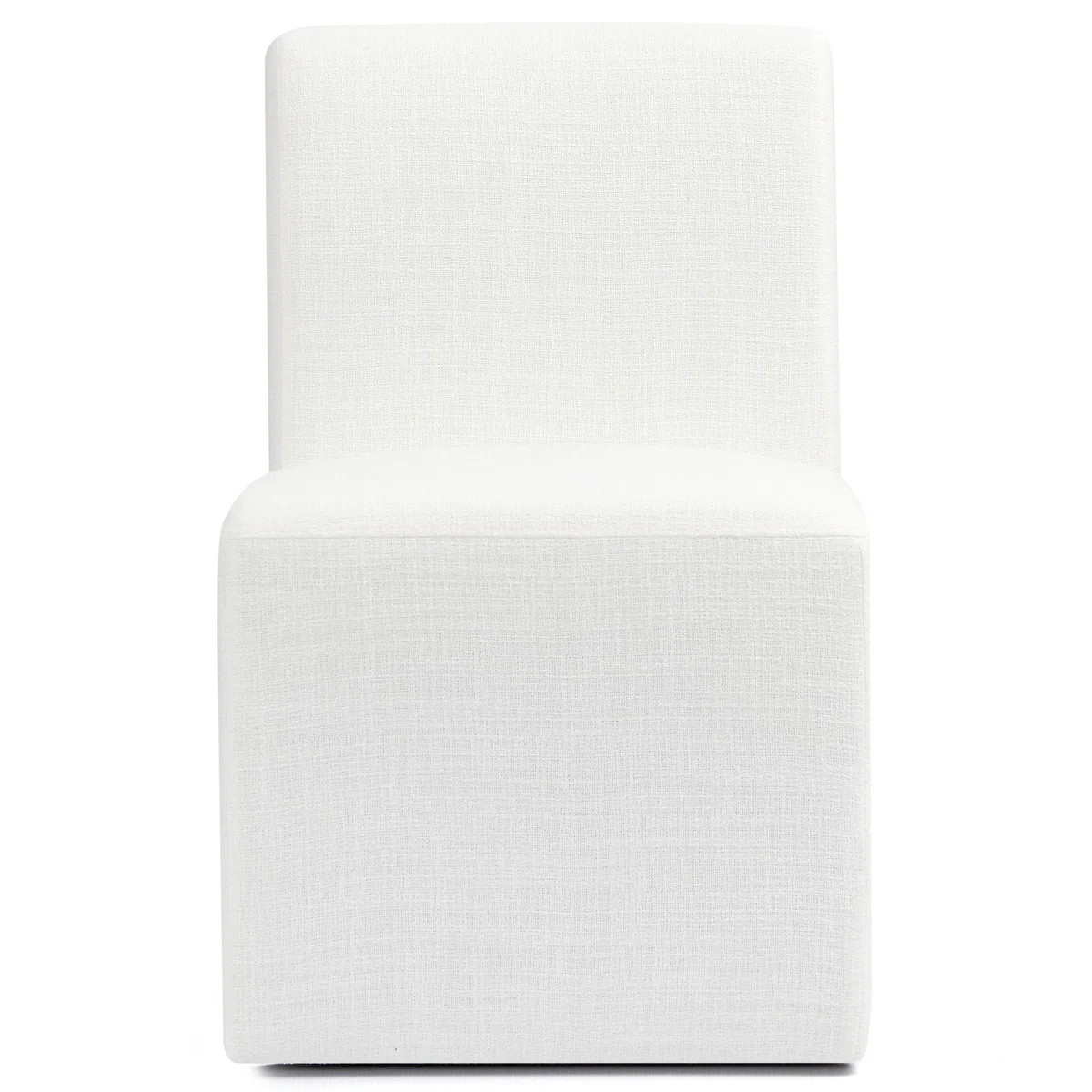 Upholstered Dining Chairs with Casters, Modern Single Sofa Chair with Slient Wheels for living ro... | Wayfair North America