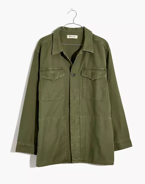 Military Shirt Jacket | Madewell