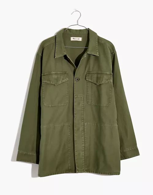 Military Shirt Jacket | Madewell