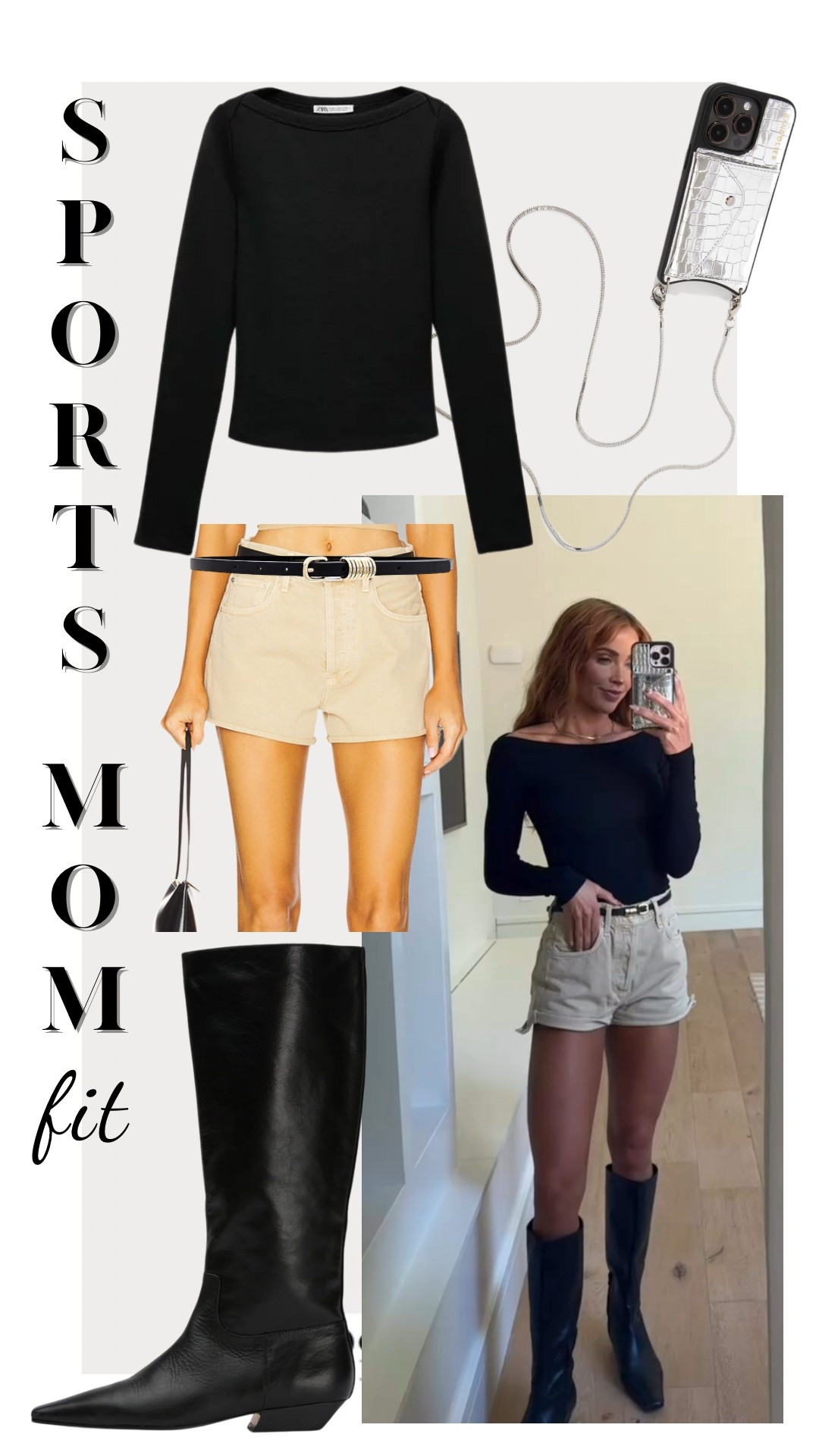 Sports mom fit 🖤

#LTKStyleTip