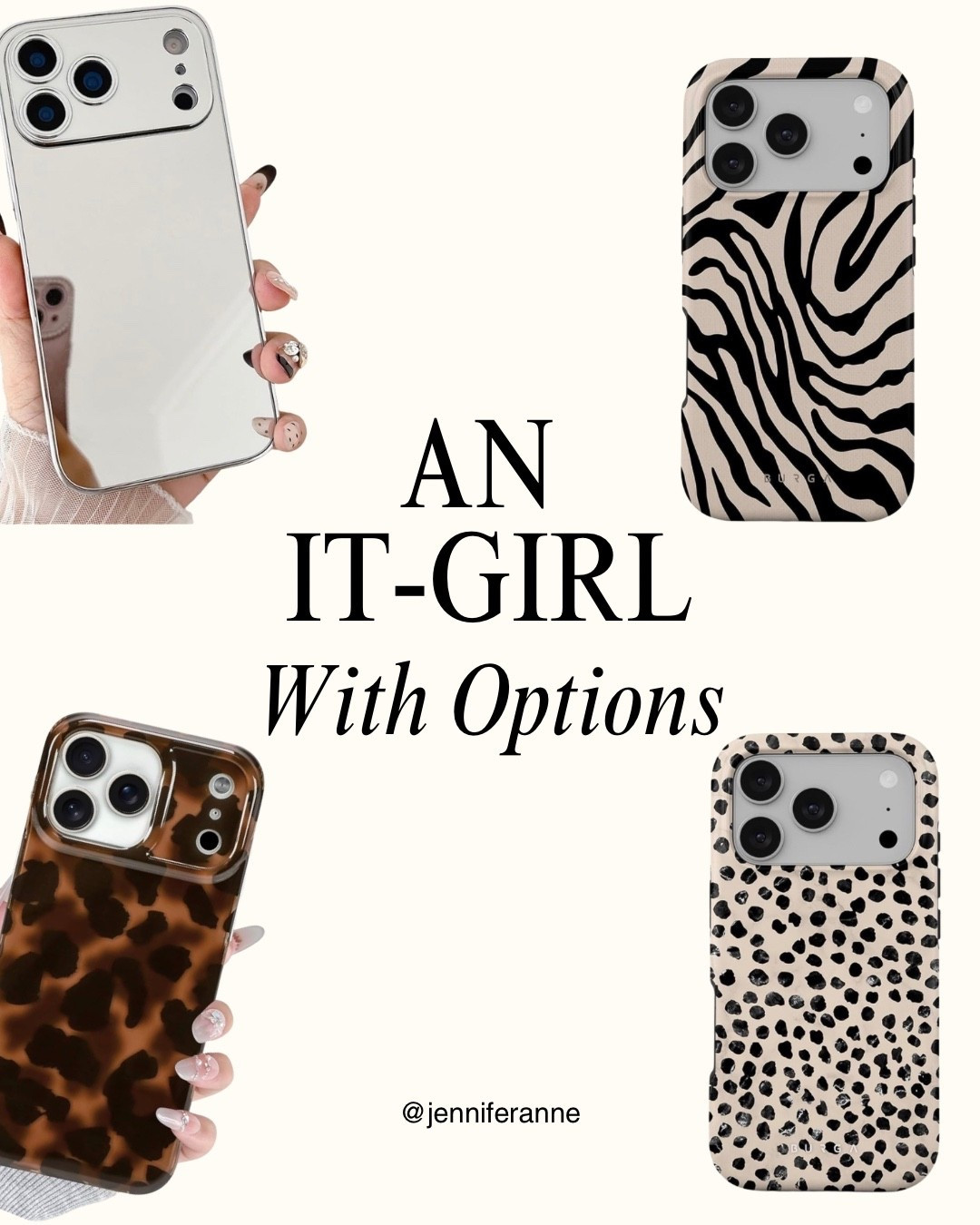 Choose your alter ego. Tap to shop the case that matches your mood.
Hashtags: #iphonecases #PhoneCaseGoals #luxuryaccesories #chicessentials

#LTKTravel #LTKgrwm #LTKootd