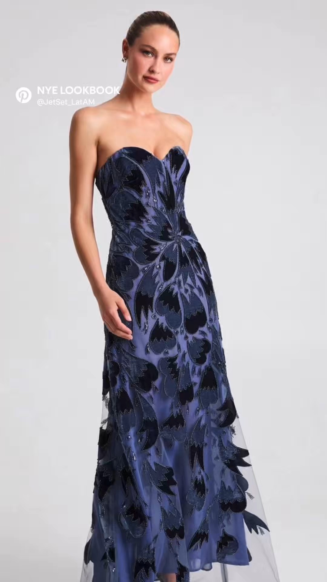 Floral Strapless Sweetheart Neck Gown — a romantic evening silhouette designed for statement entrances. This strapless gown features a structured sweetheart neckline, a fitted bodice with stretch for a sculpted fit, and intricate floral embroidery with subtle sequin detailing. Fully lined for comfort and movement, it’s an elegant choice for New Year’s Eve, formal events, black-tie occasions, and winter celebrations. A timeless floral evening dress that balances structure, softness, and modern femininity.

#LTKootd #LTKHoliday #LTKWedding