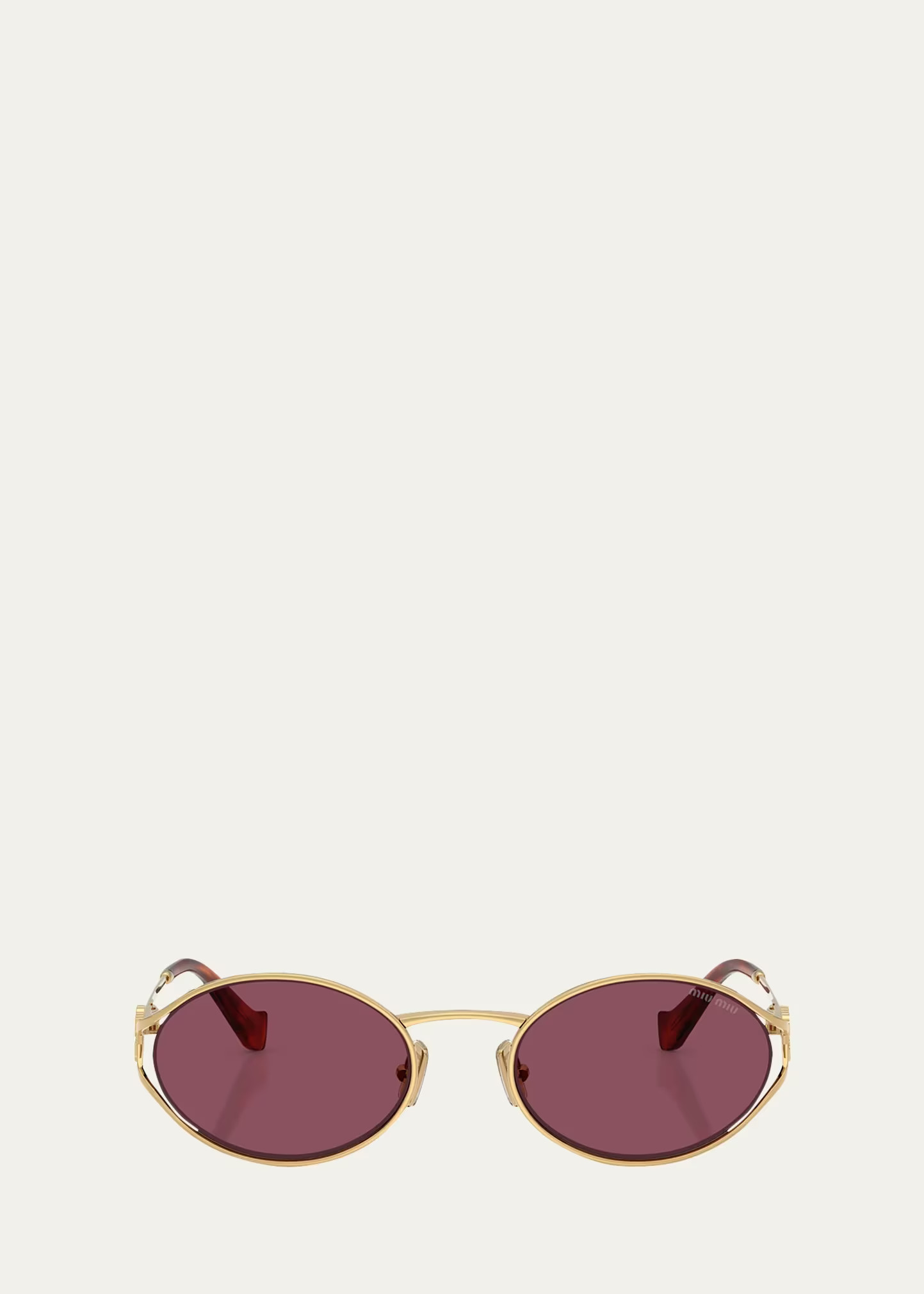 54MM Oval Sunglasses | Bergdorf Goodman