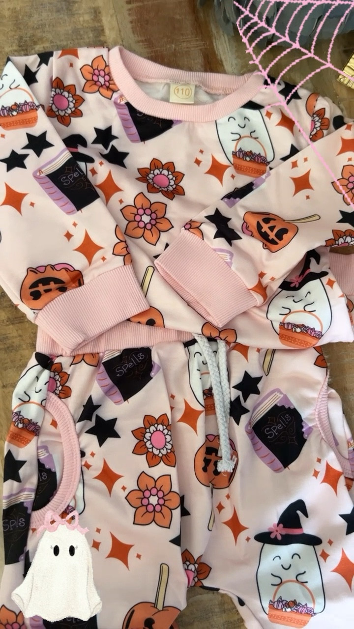 This little girls halloween set is way too cute!!! Linked a few more finds for you too!! 👻 💕 

#LTKHalloween #LTKVideo #LTKkids