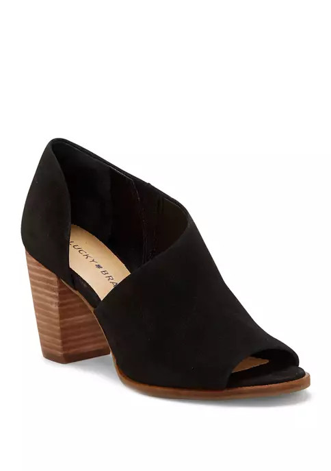 Jexa Stack Heel Sandals | Belk