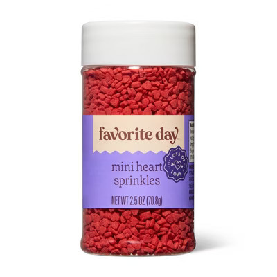 Valentine's Mini Hearts Sprinkles - 2.5oz - Favorite Day™ | Target