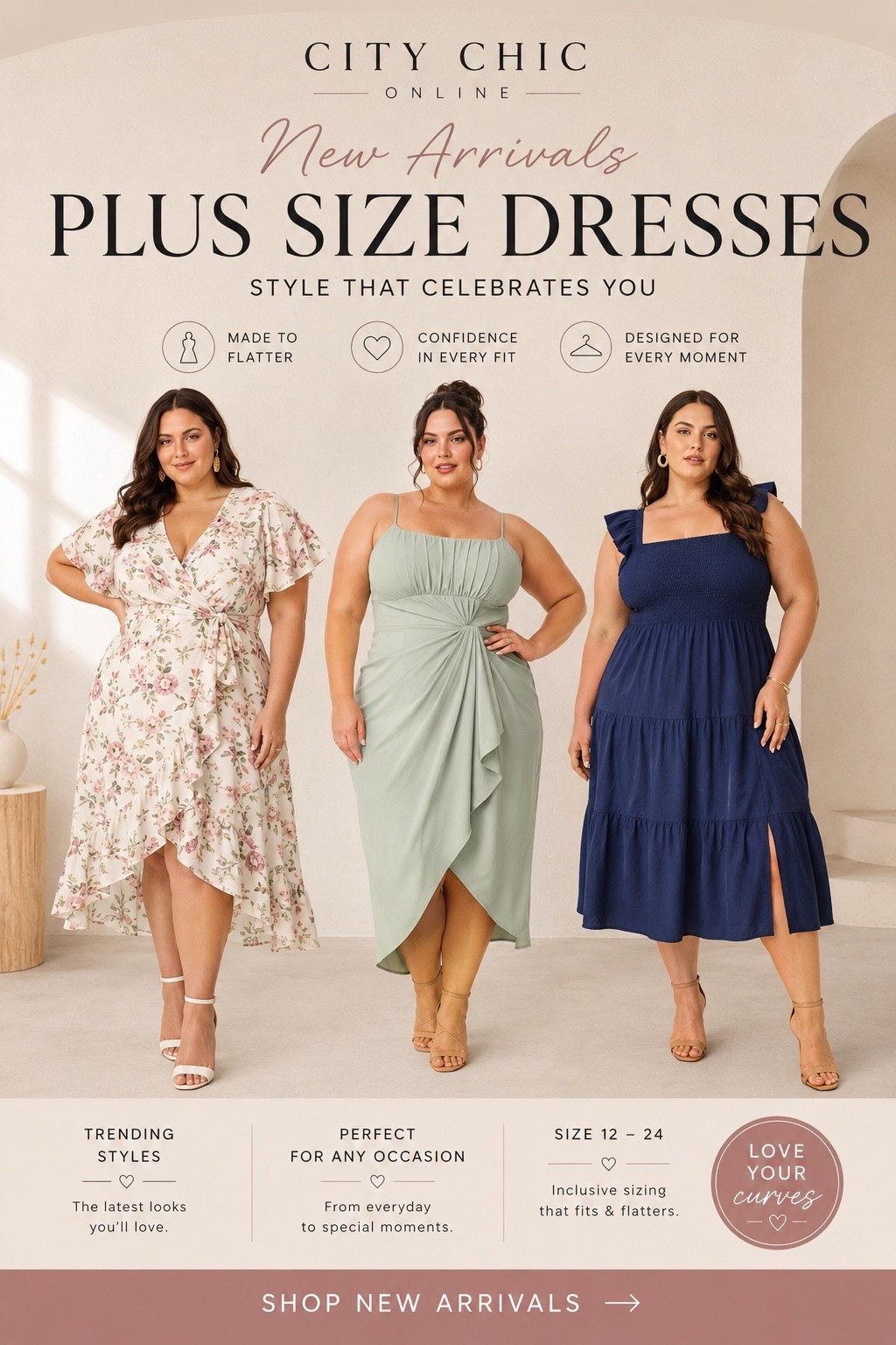 City Chic is serving confidence, comfort, and style all in one. ✨ Loving these flattering plus-size dresses that are perfect for everything from brunch dates to special occasions. Which look is your favorite?

#CityChic #PlusSizeFashion #CurvyStyle #PlusSizeDresses #FashionOver40 #StyleInspiration #LTKStyle #LTKFashion #ConfidenceInStyle #EverydayChic #SummerStyle #MekStyle

#LTKPlusSize #LTKMidsize