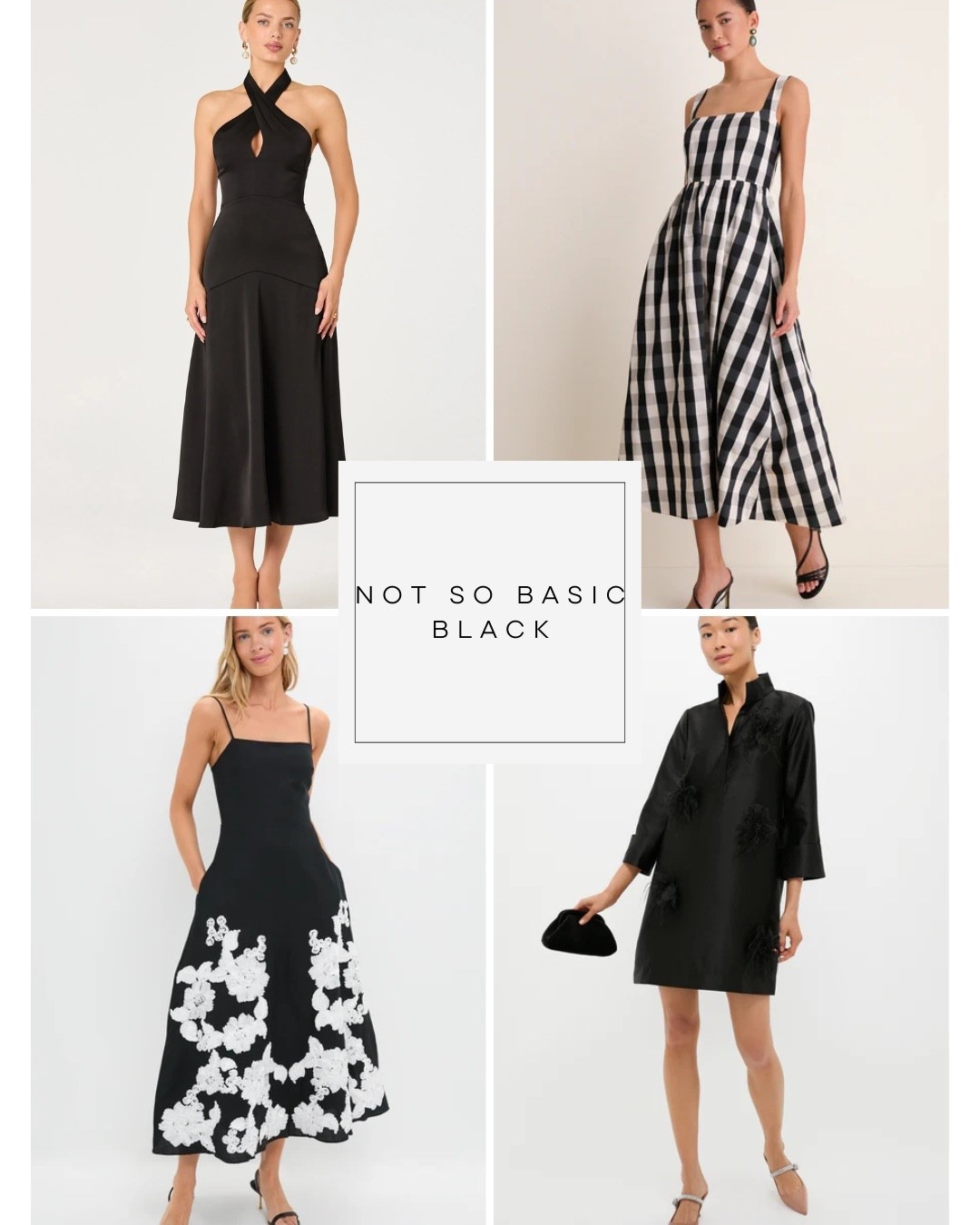 Be right back….swooning over this not so basic black 🖤🐼☕️📞 I know people opt for color at spring events but there is something about classic black  

#LTKgrwm #LTKootd #LTKWedding