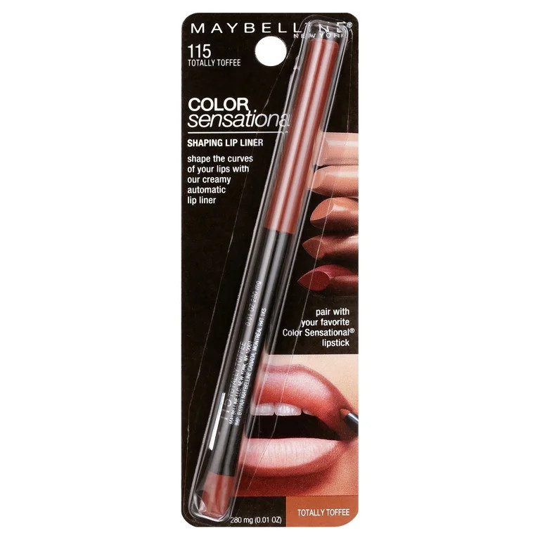 Maybelline Color Sensational Shaping Lip Liner Makeup, Totally Toffee | Walmart (US)
