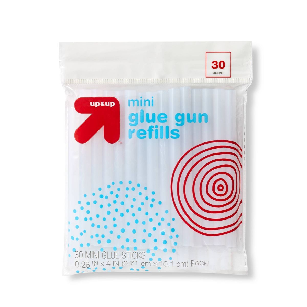 30ct Mini Glue Gun Stick Refills - up & up™ | Target