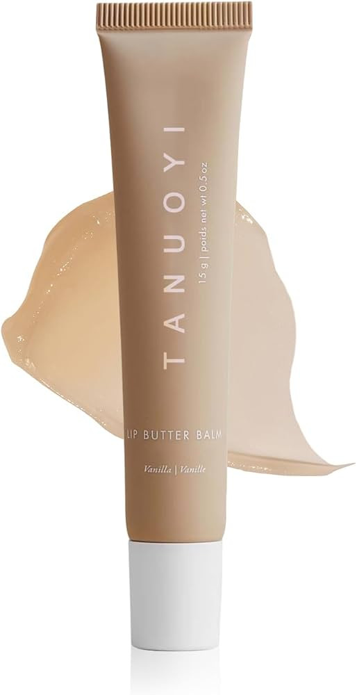 Lip Butter Balm Vanilla, Moisturizing Lip Balm for Dry Cracked Lips,Ultra-Nourishing Lip Care Moi... | Amazon (US)