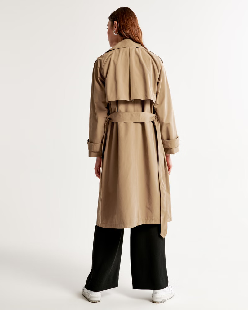 Oversized Trench Coat | Abercrombie & Fitch (US)