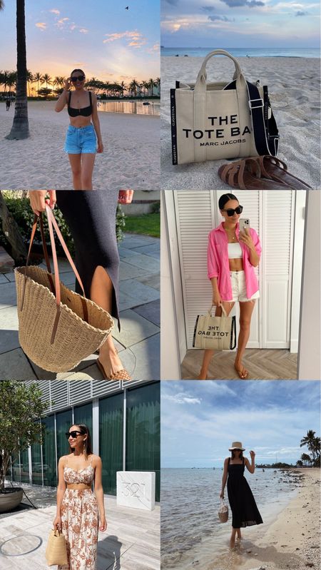 Resortwear roundup ✨ 

Denim shorts / straw bag / tote bag / sandals / swimsuit / coverup / beach / Resortwear / summer outfit 

#LTKtravel #LTKstyletip