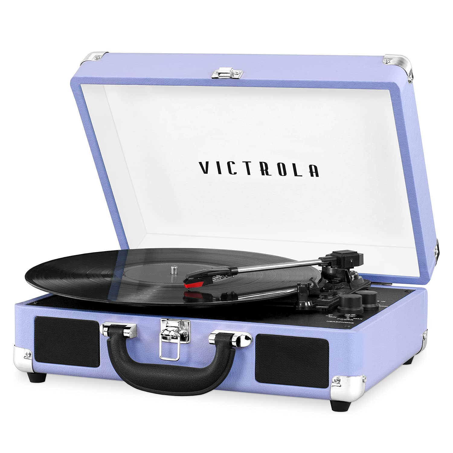 Victrola Journey Bluetooth Portable Suitcase Record Player – with Built-in Speakers, 3 Speed Vi... | Amazon (US)
