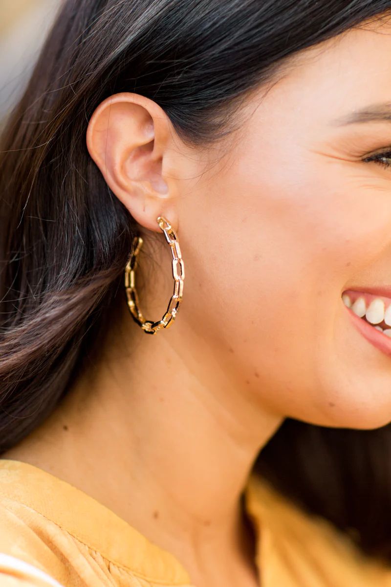 Amber Hoop Earrings | Avara
