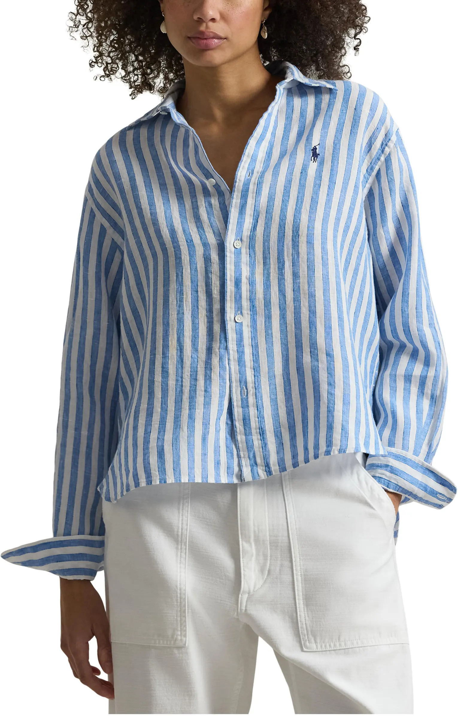Stripe Linen Shirt | Nordstrom