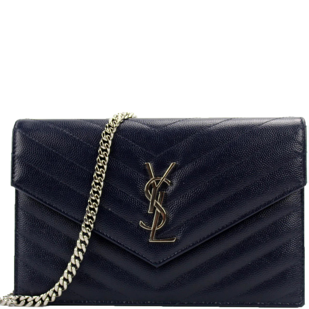 Envelope Chain Wallet Matelasse | Keeks Designer Handbags