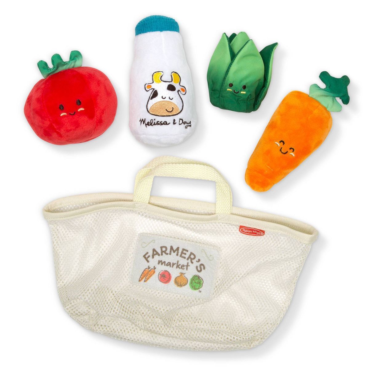 Melissa & Doug Multi-Sensory Market Basket Fill & Spill Infant Toy | Target
