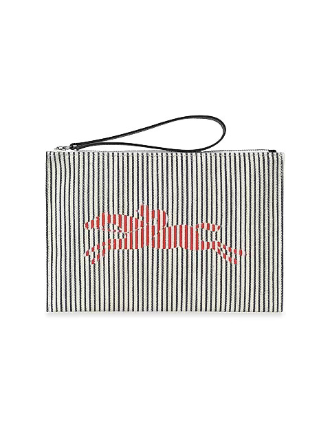 Roseau Essential Rayé Pouch | Saks Fifth Avenue