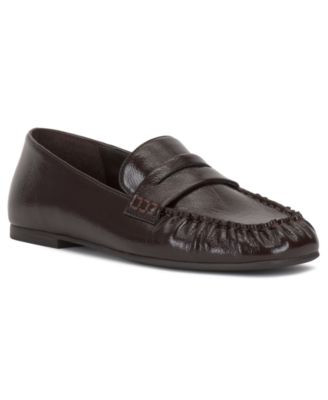 Vince Camuto Women's Paelyn Slip-On Loafers - Burnt Sugar Suede | Macy's