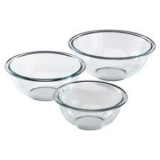 Pyrex Glass Mixing Bowl Set (3-Piece) | eBay US