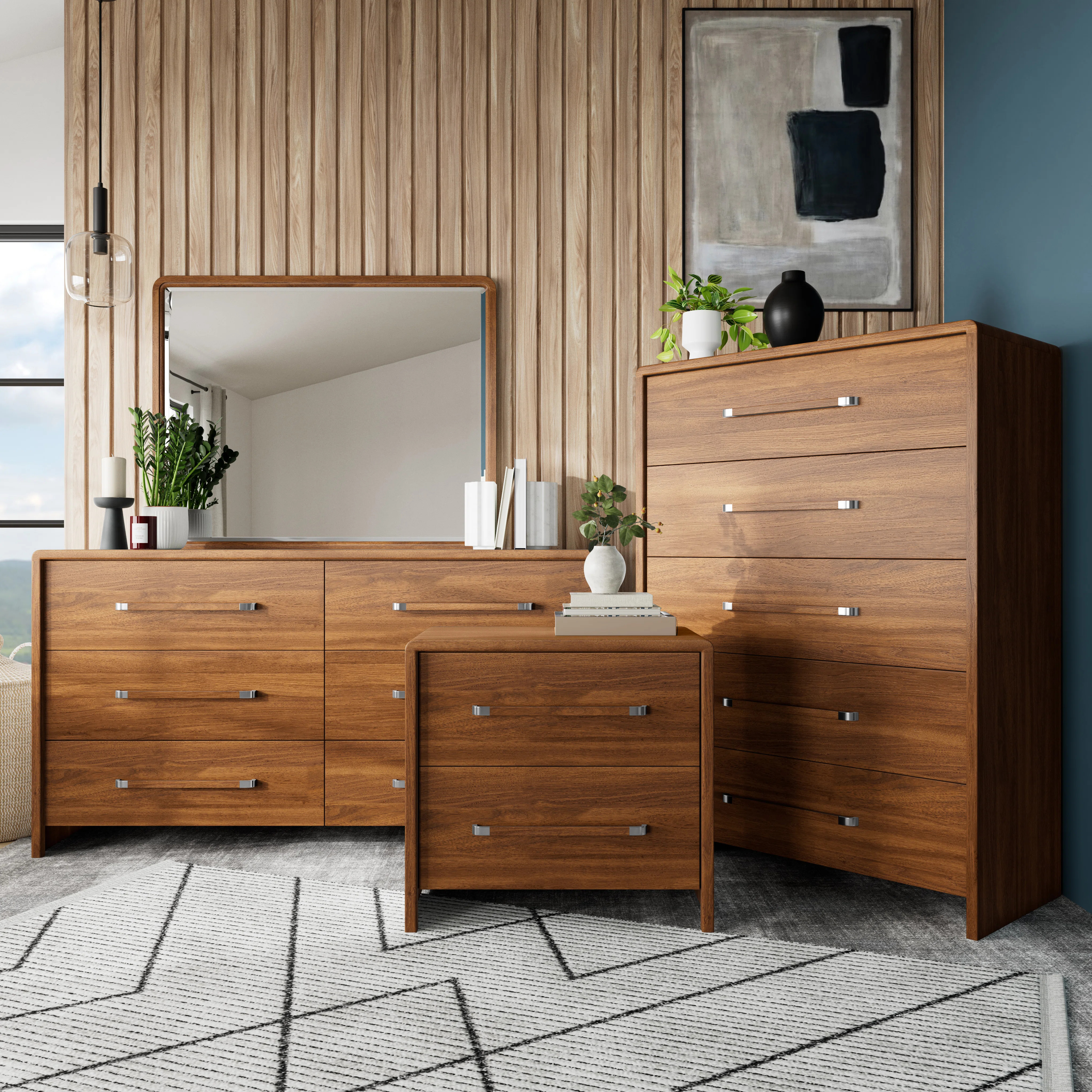 Ini Dresser and Mirror Set | Wayfair North America