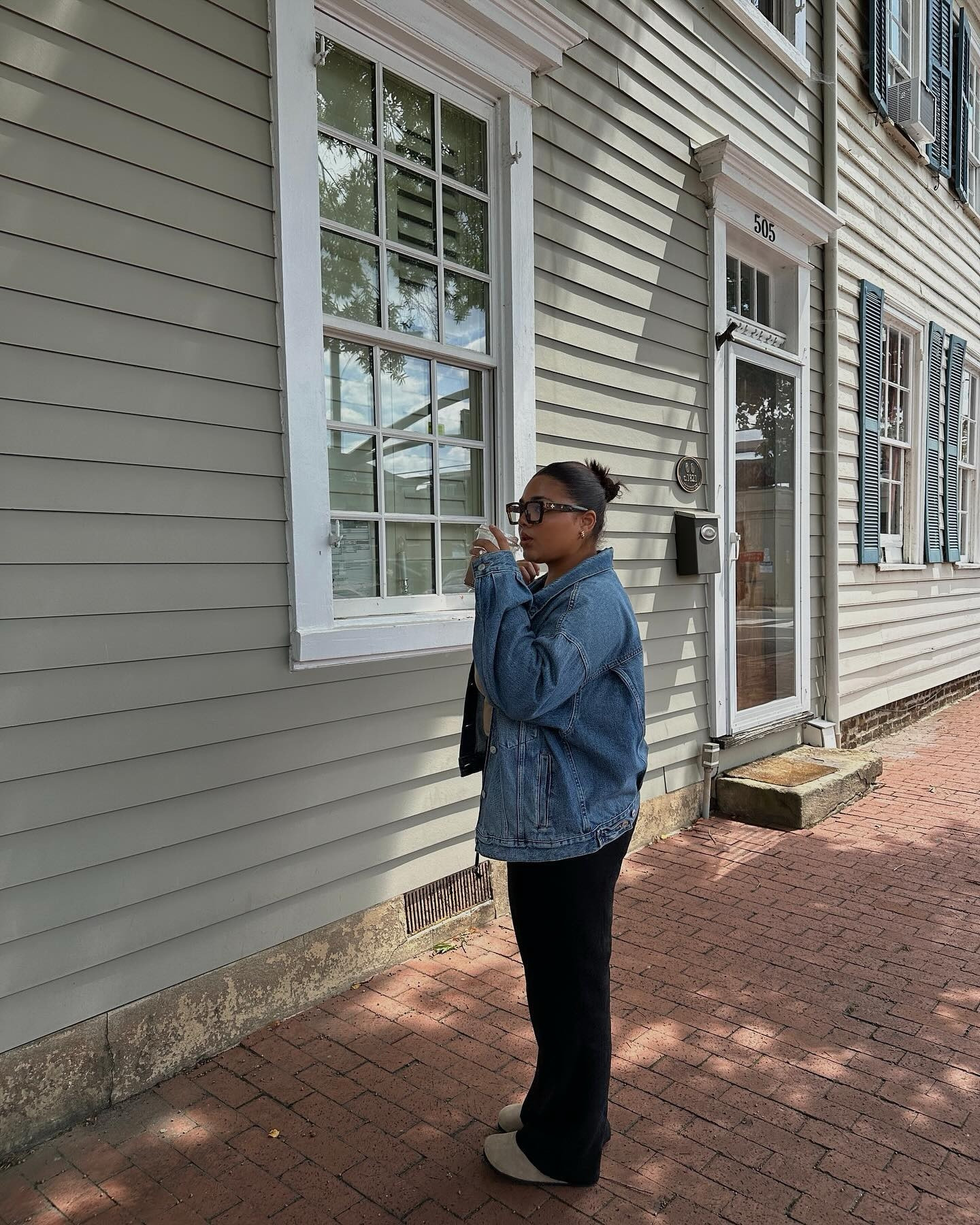 Comfy cozy outfits + salted choc chip iced coffees all Fall 🍂☕️

fall outfit, fall basics, denim jacket, jean jacket, fall jacket, fall outerwear, linen pants, basics 

#LTKMidsize #LTKSeasonal #LTKFindsUnder100