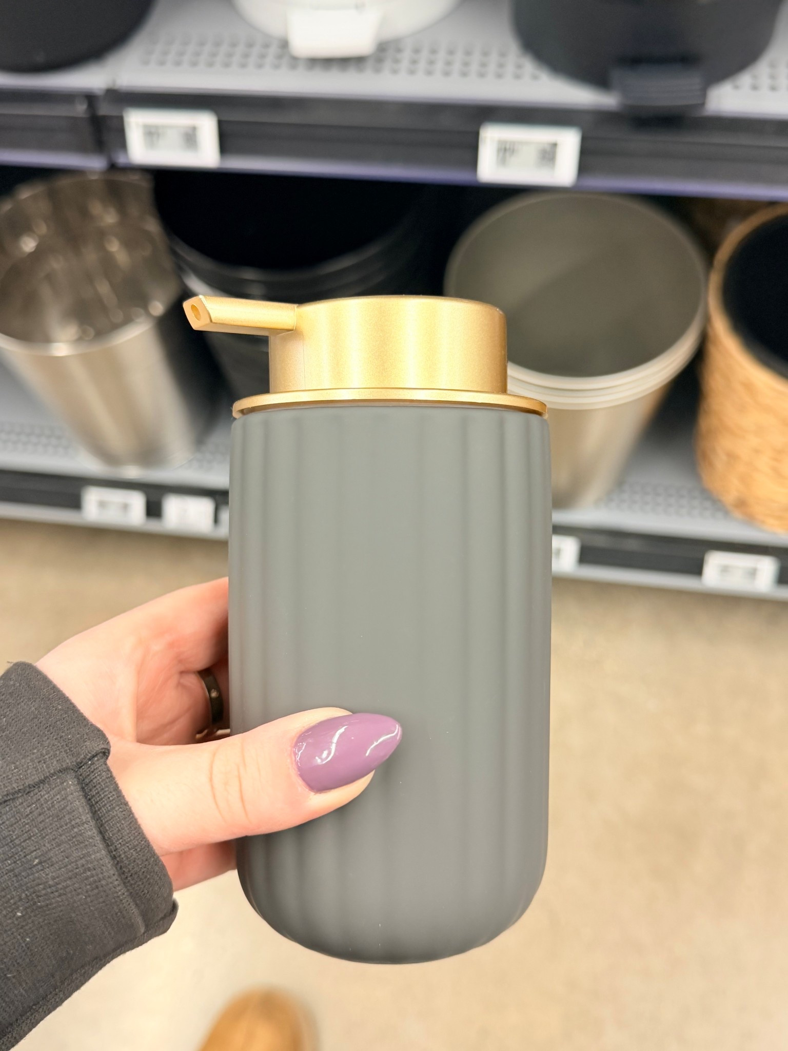 Loving this hand soap dispenser by Drew Barrymore at Walmart. So cutie 🤎

#LTKHome