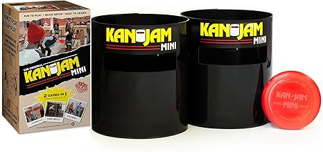Kan Jam Mini - Disc Throwing Game - Great for Indoor Table Top, Basement, Dorm Room, and Game Roo... | Amazon (US)
