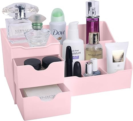 Mantello Makeup Organizer Bathroom Organizer Countertop- Store All Your Makeup, Skincare, Perfume... | Amazon (US)