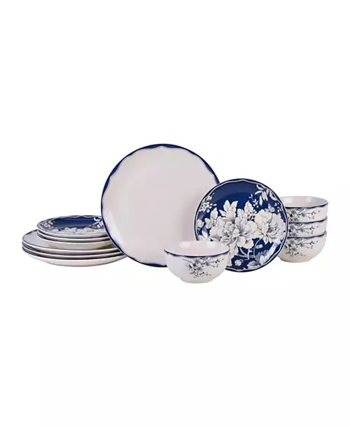Brittany 12 Pc. Dinnerware Set, Service for 4 | Macy's