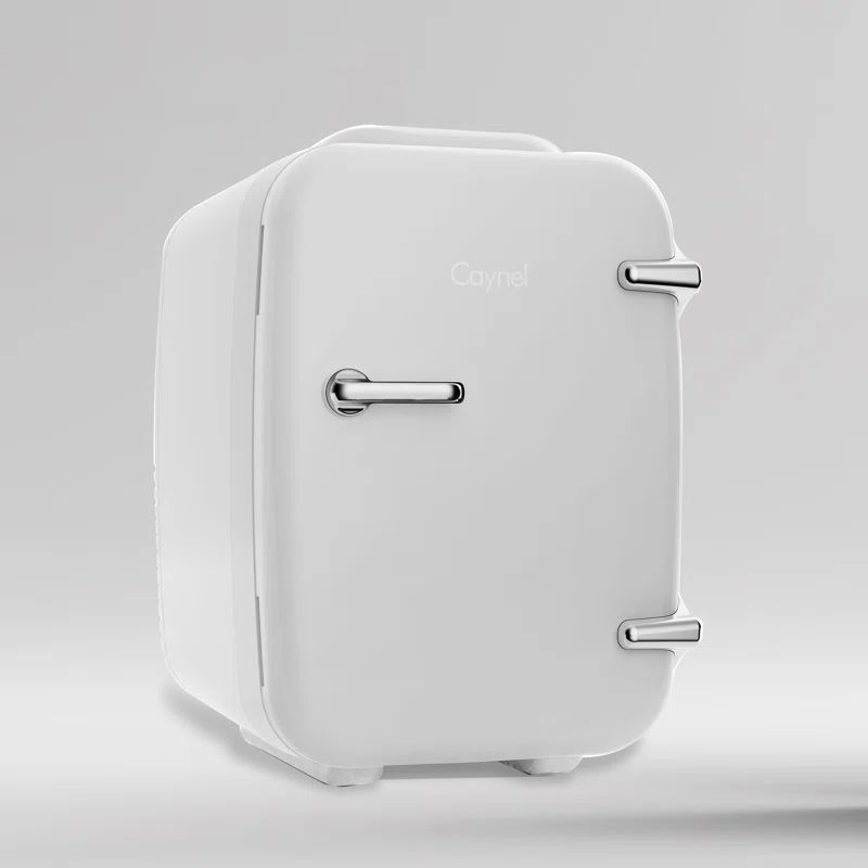 Mini Fridge Portable Travel Thermoelectric 4 Liter Cooler and Warmer for Skincare | Wayfair North America