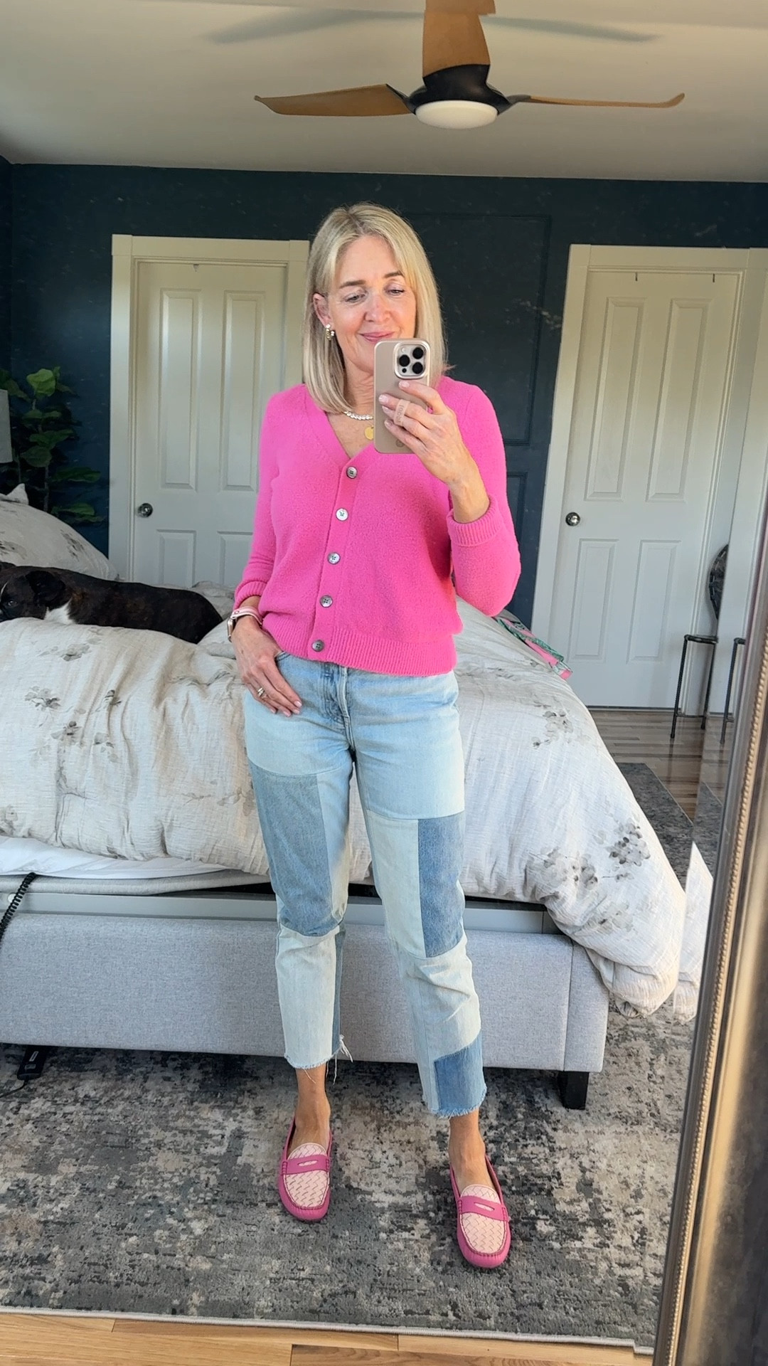 Spring outfit idea. 

Use code DOUSEDINPINK for 10% off Melinda Maria AND Spark’l bands!

Pink outfit, casual outfit, mom looks; style over 40, Everlane jeans, patchwork jeans, amazon sweater, amazon fashion, glam jewelry


#LTKOver40 #LTKStyleTip #LTKFindsUnder100