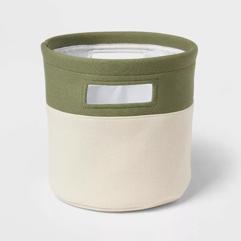 Canvas Color Block Storage - Pillowfort™ | Target