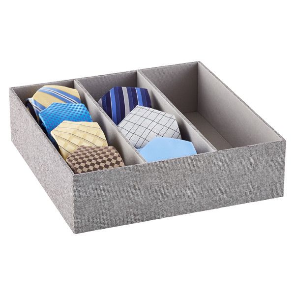 3-Section Drawer Organizer | The Container Store