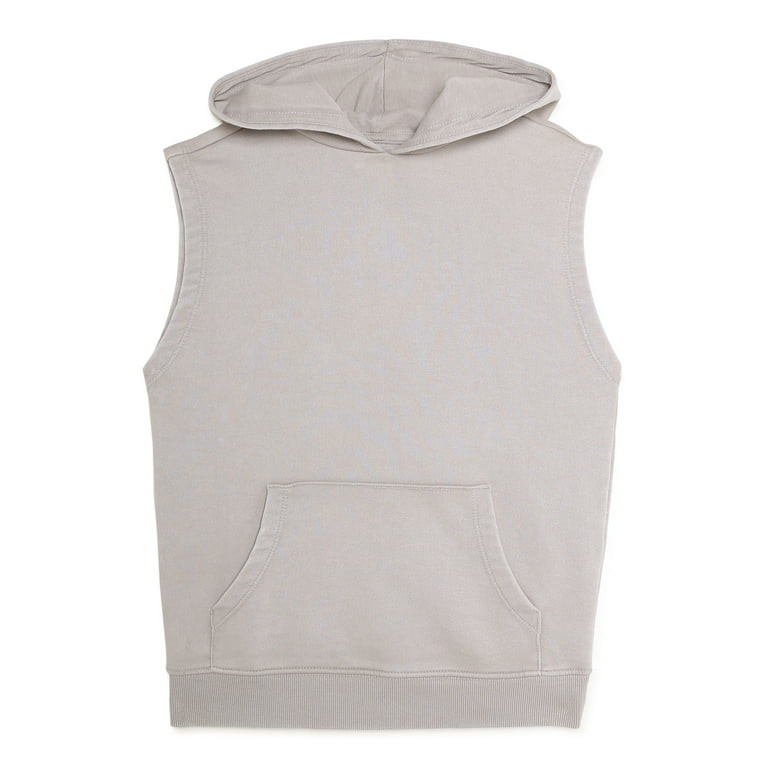 Wonder Nation Boys Knit Muscle Hoodie, Sizes 4-18 & Husky | Walmart (US)