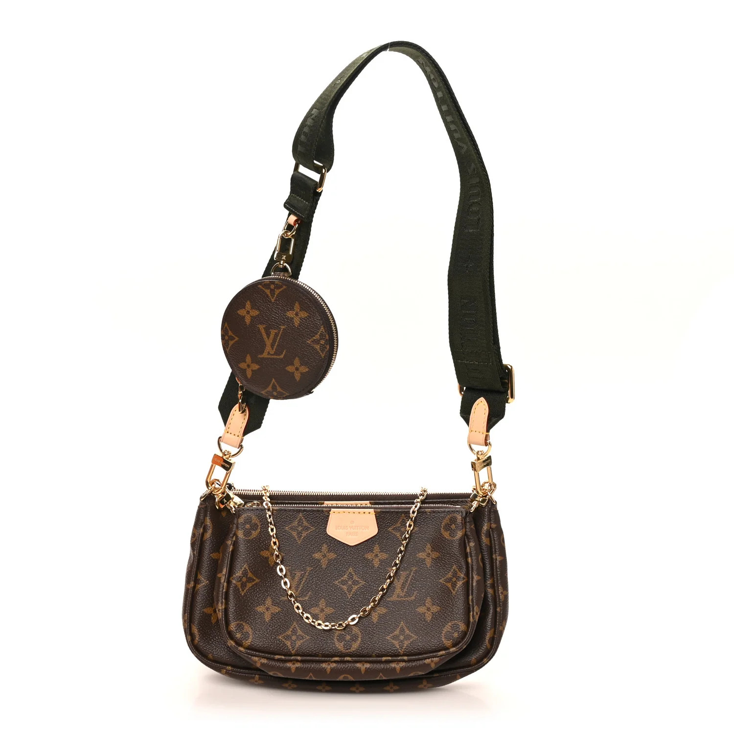 Monogram Multi Pochette Accessories Kaki | FASHIONPHILE (US)