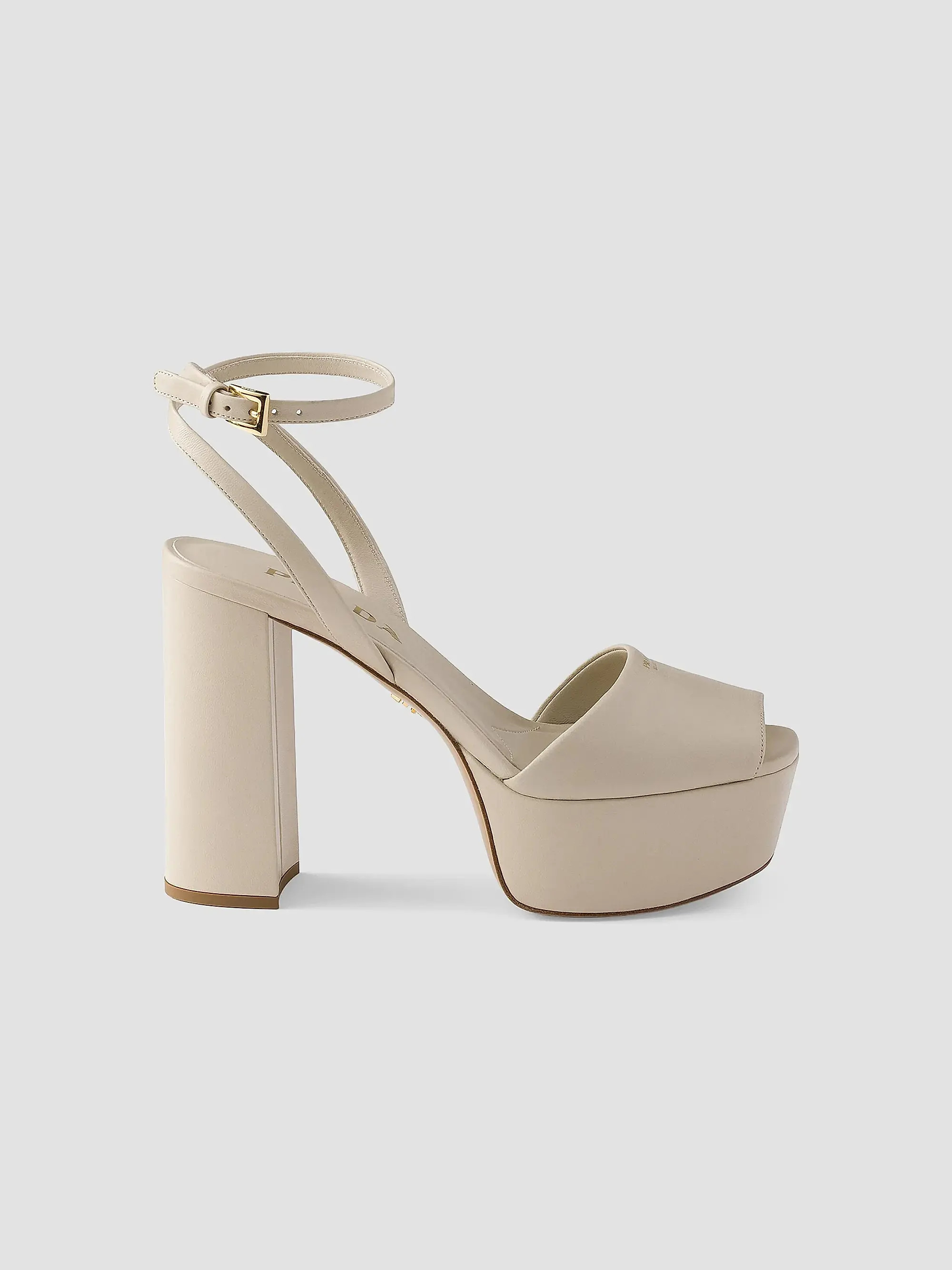 Nappa Leather Platform Sandals | Saks Fifth Avenue