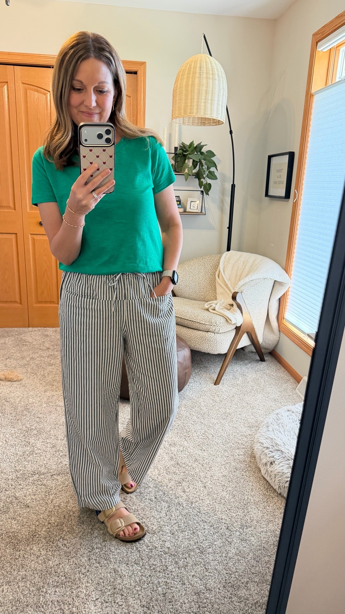 Hands down the best crewneck tee ever!! 
These pants are super comfy and can be styled so many ways!

Fit Tips 
Tee - tts, in size S 
Pants - tts, in size S
Sandals - tts 

Summer Outfit | J.Crew Factory | Amazon | Birkenstock | Summer Sandals

#LTKOver40